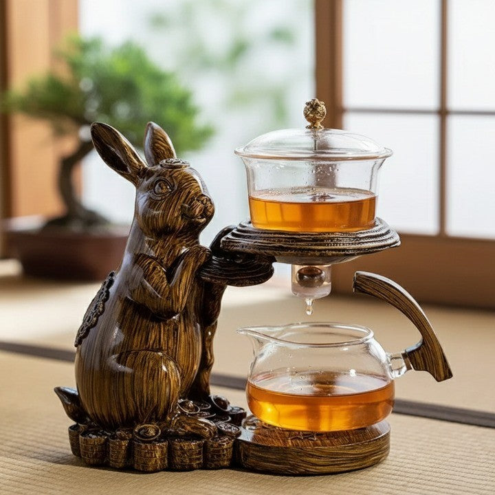 Nature Harmony Wooden Teapot