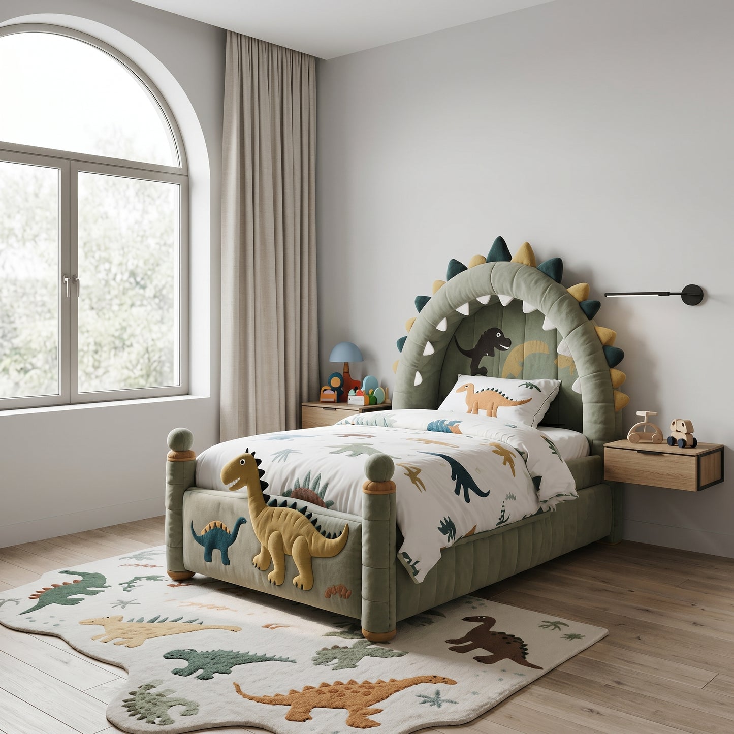 Dinosaur Kingdom Kids Bunkbed