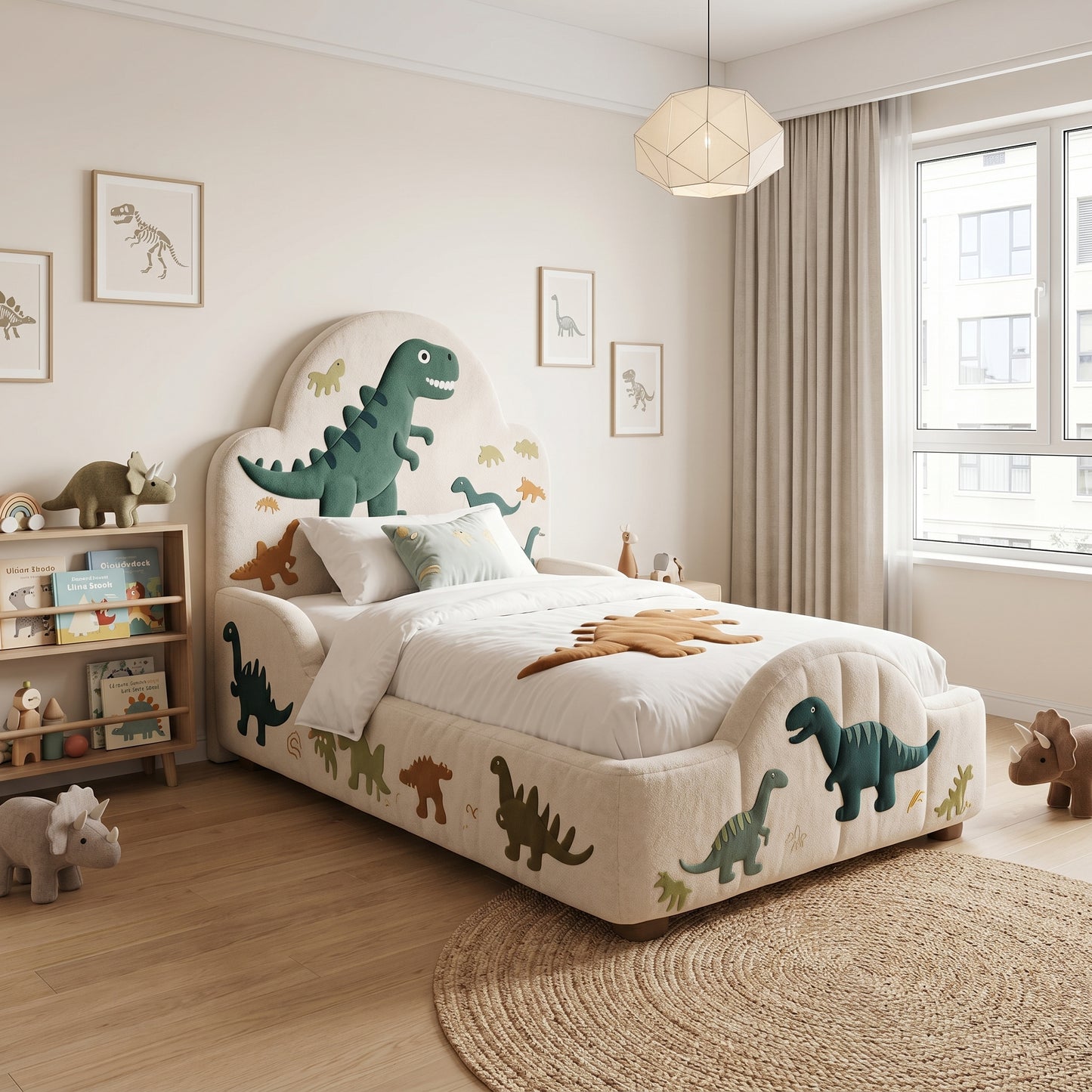 Dinosaur Kingdom Kids Bunkbed