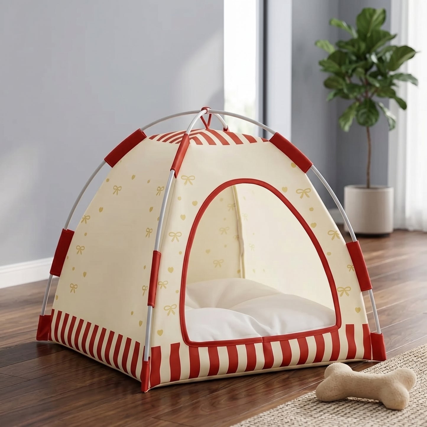 Cute Print Indoor Pet Tent Bed House