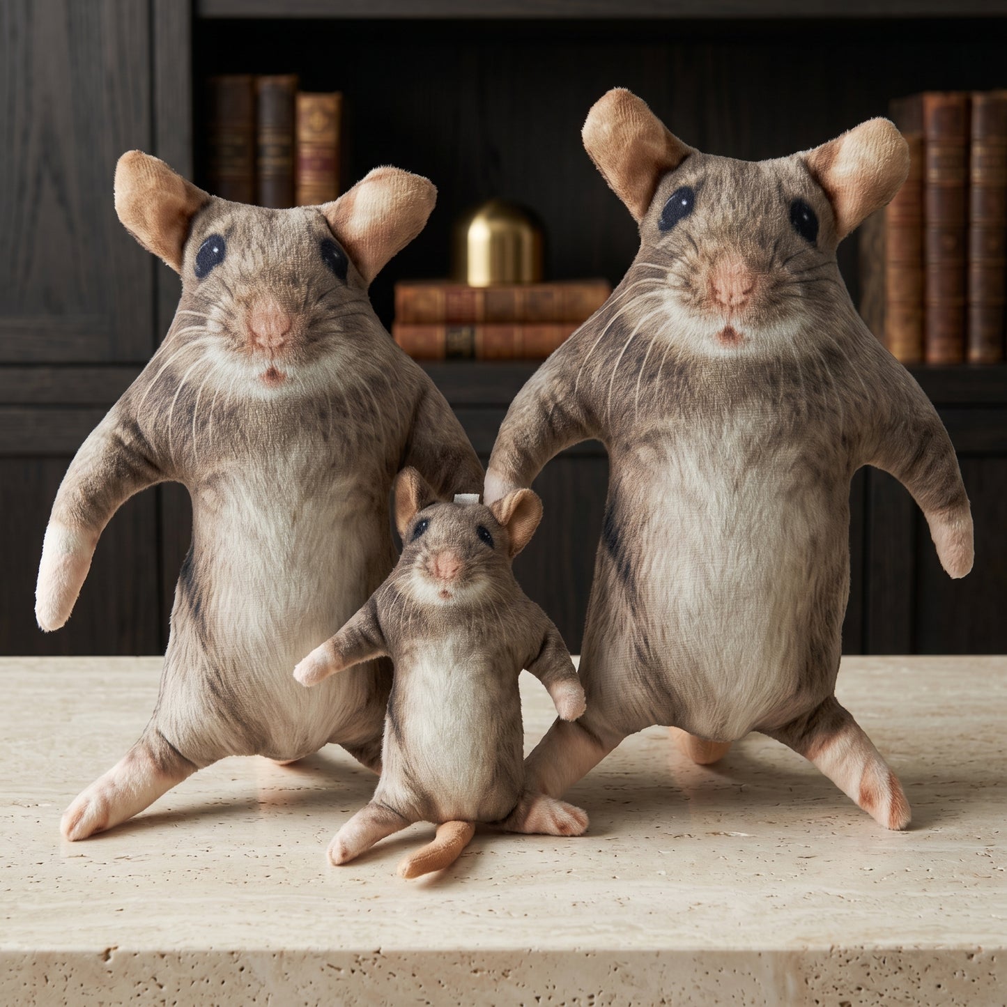Cheese-dream Plush Mouse Cubicle Buddy Toy