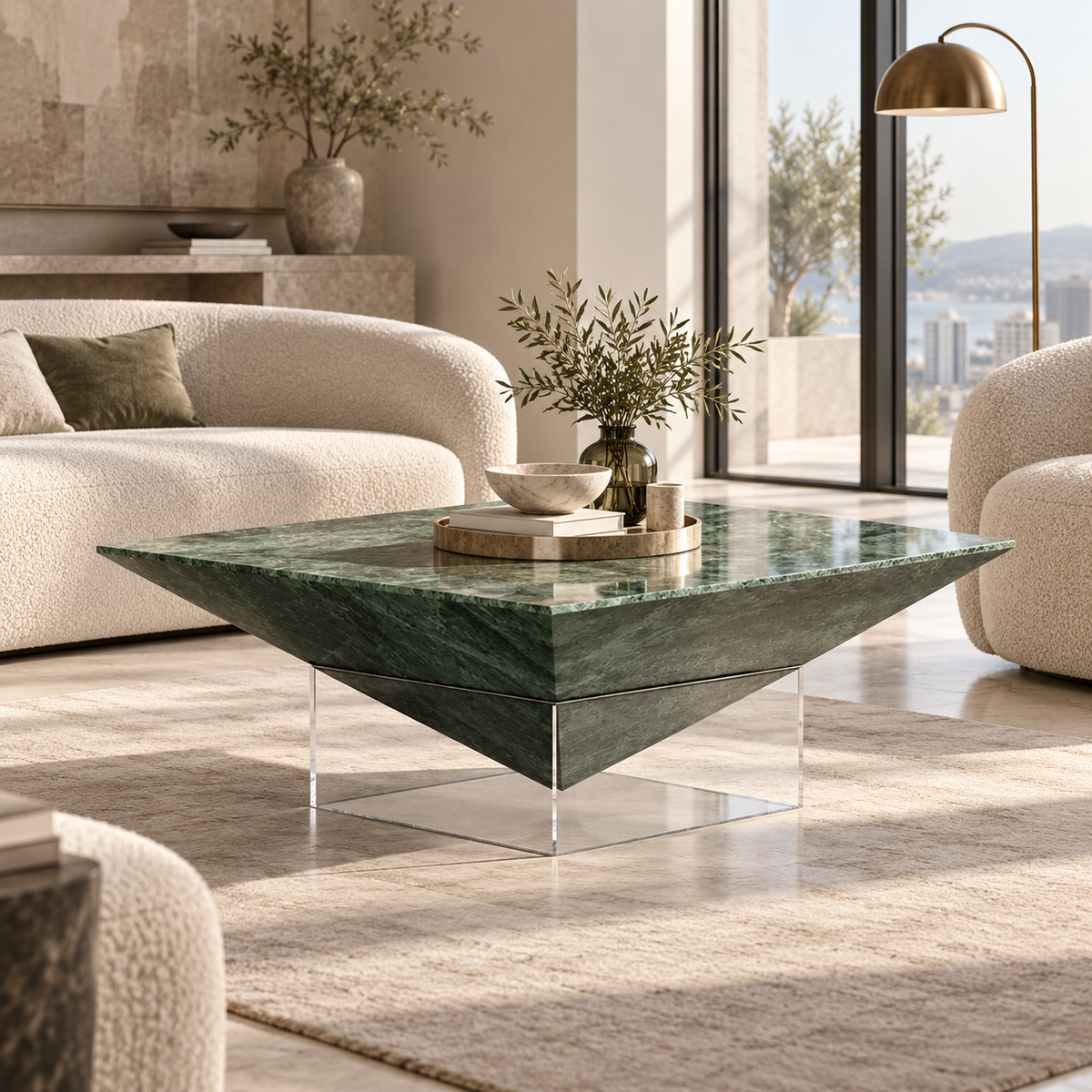 Inverted Pyramid Table