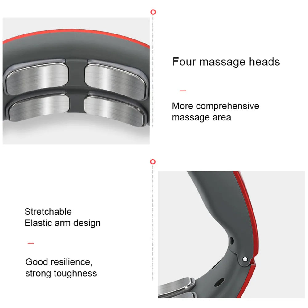 Electric Pulse Neck Massager with remote