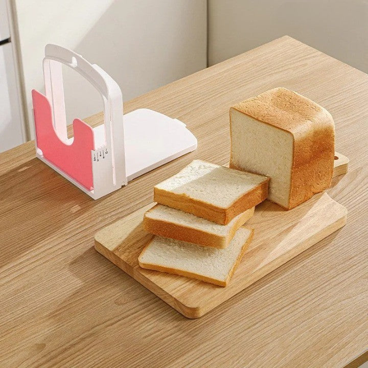 Slice Right Bread Cutting Toast Slicer Stand