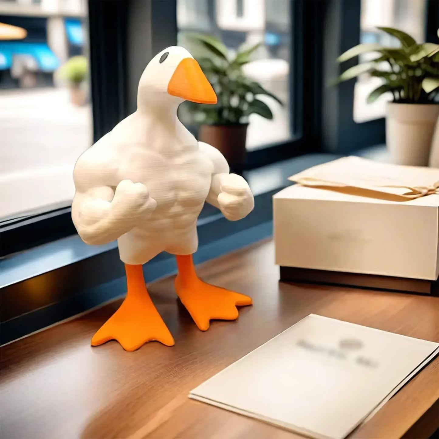 Strong Goose Attack Decor Decor