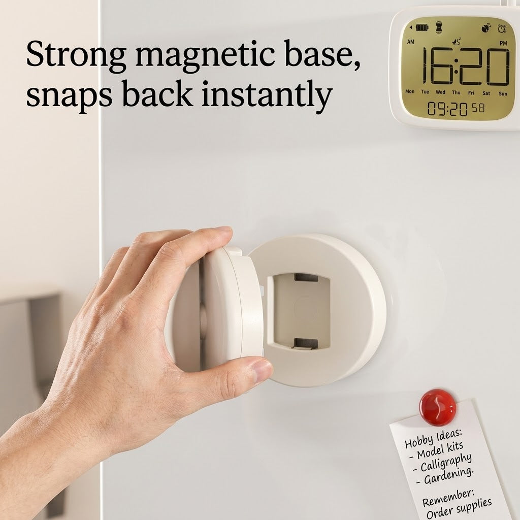 Grip-Free Magnetic Jar Opener