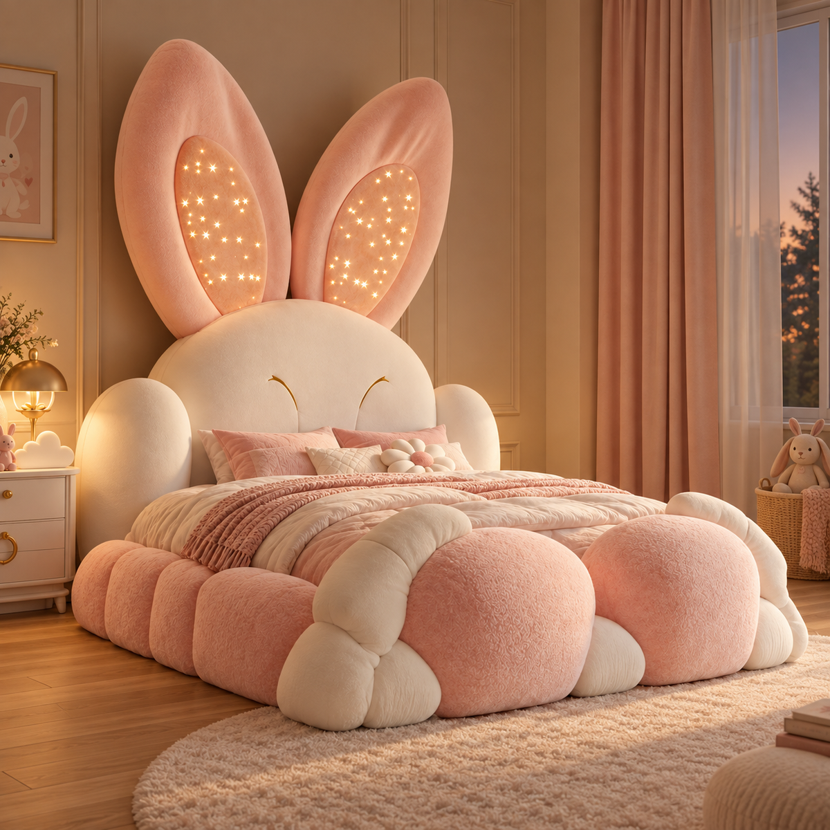Dreamland Rabbit Kids Bed