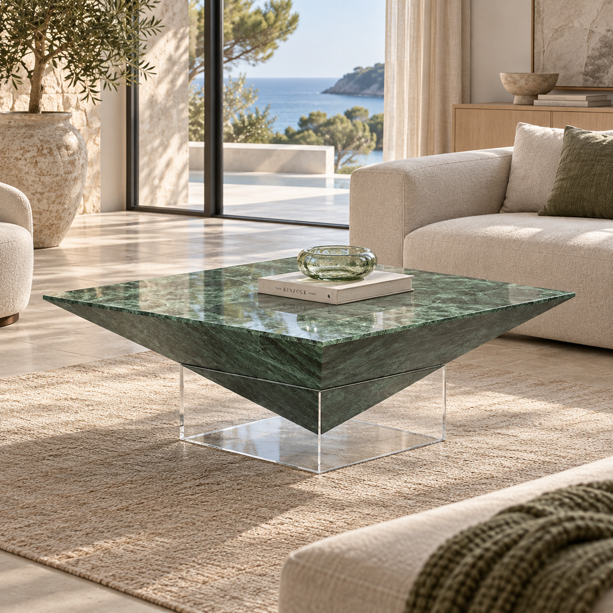Inverted Pyramid Table