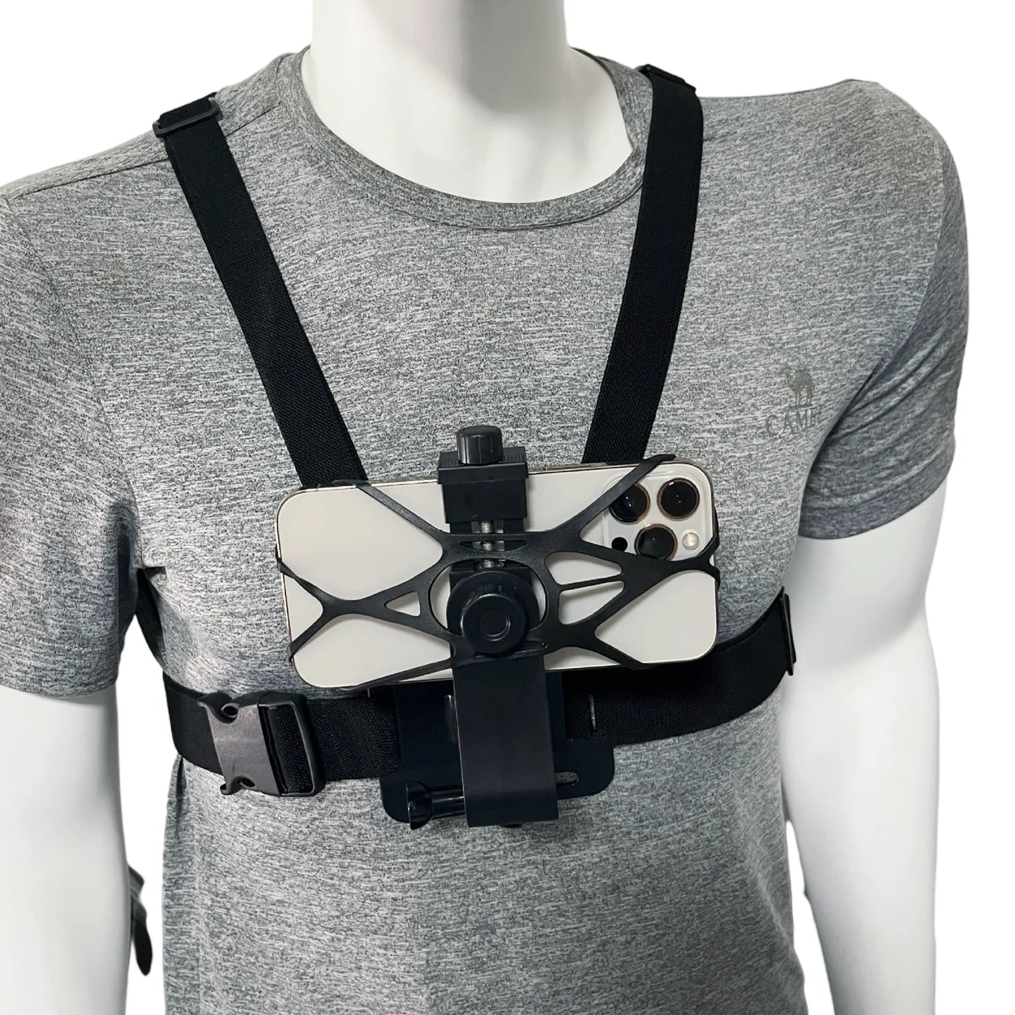 Rotating Chest Strap Hands-Free Phone Holder