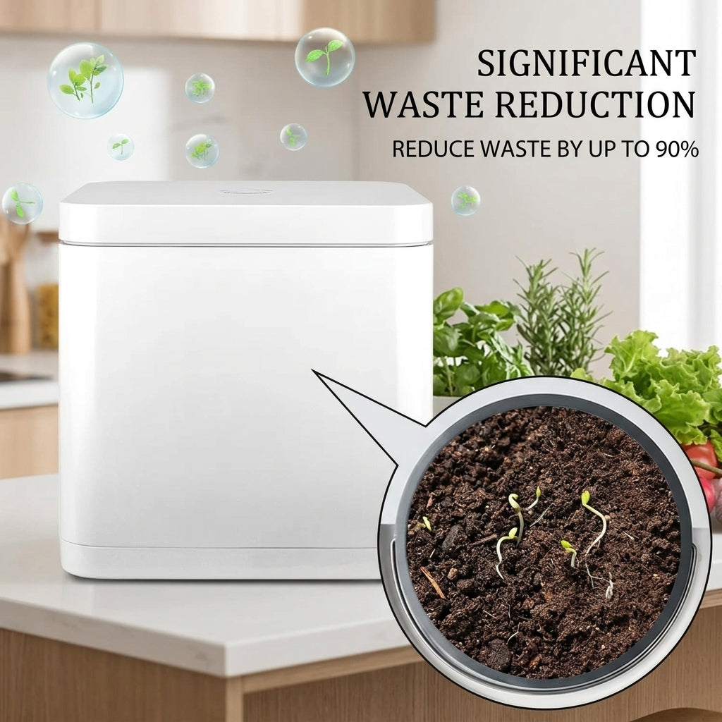 No Waste Smart Kitchen Food Composter Recycling Machine