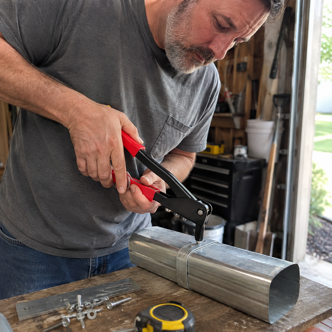 Steady Hand Heavy-Duty  Rivet Gun Tool