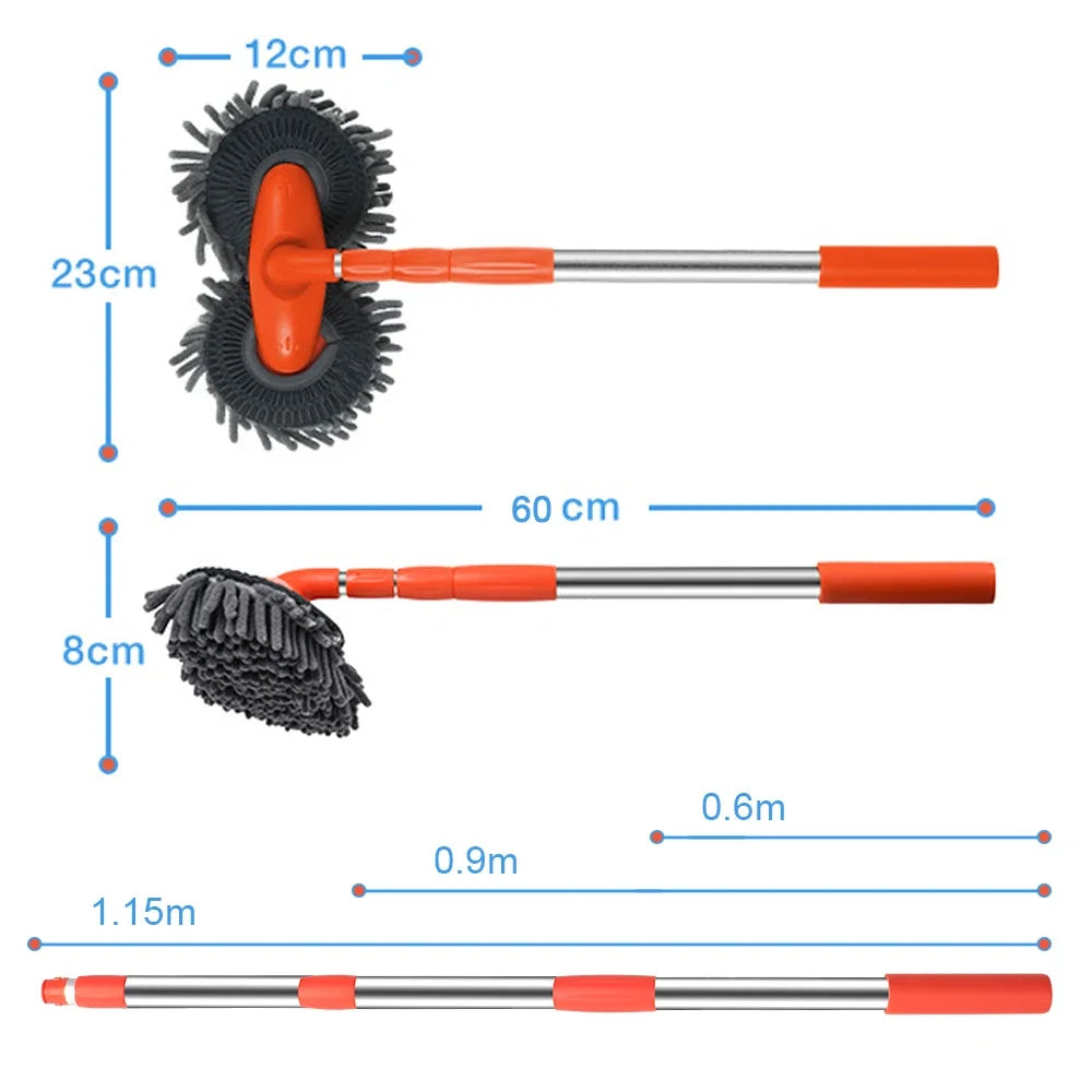 Ultimate Cleaning Telescopic Car Cleaner Brush