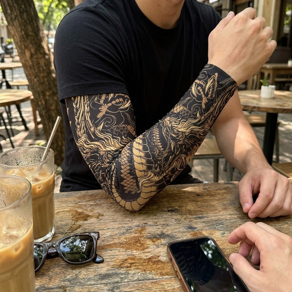 Wild Print Quick-Dry Cooling Arm Sleeves