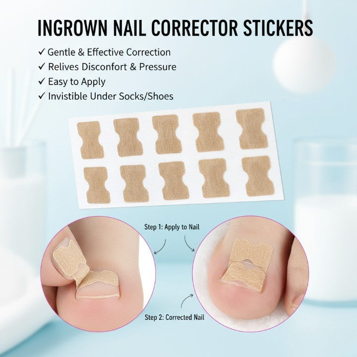 Toe Align Ingrown Nail Corrector Stickers
