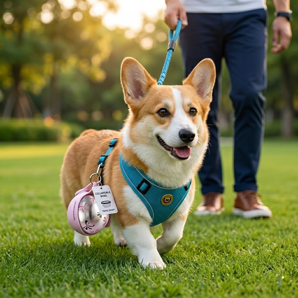Sip & Stroll Portable Pet Water Drinking Bottle