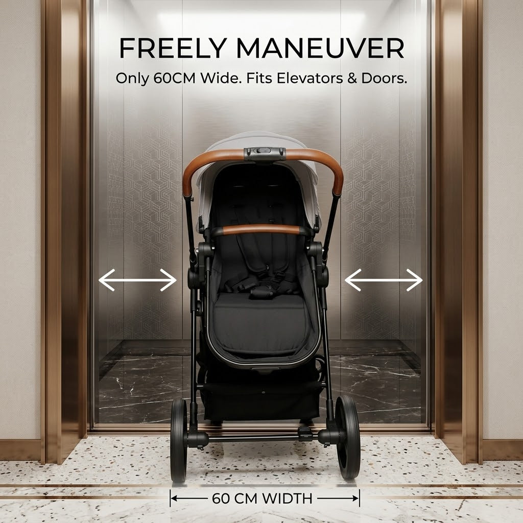 Lightweight Japanese Style Twin Baby Stroller