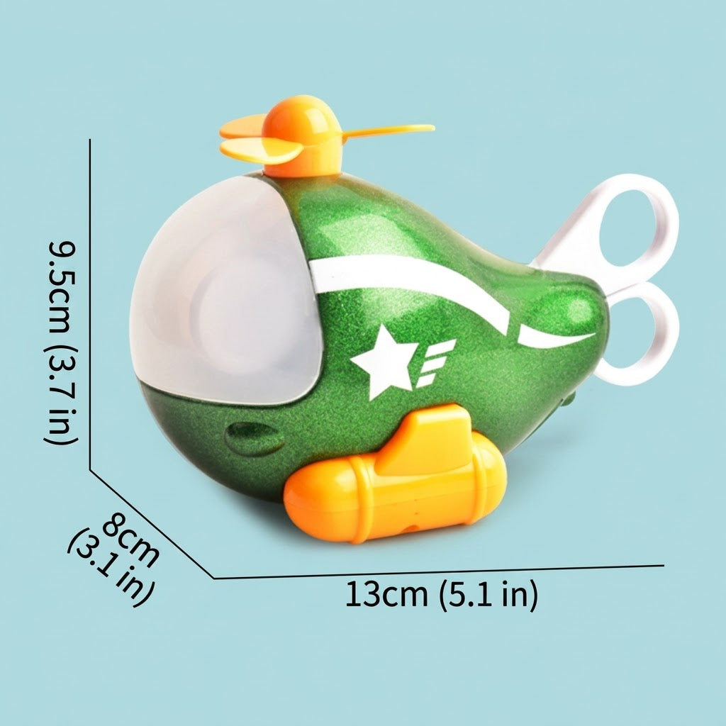 Kids Education Stationery Helicopter Storage Toy