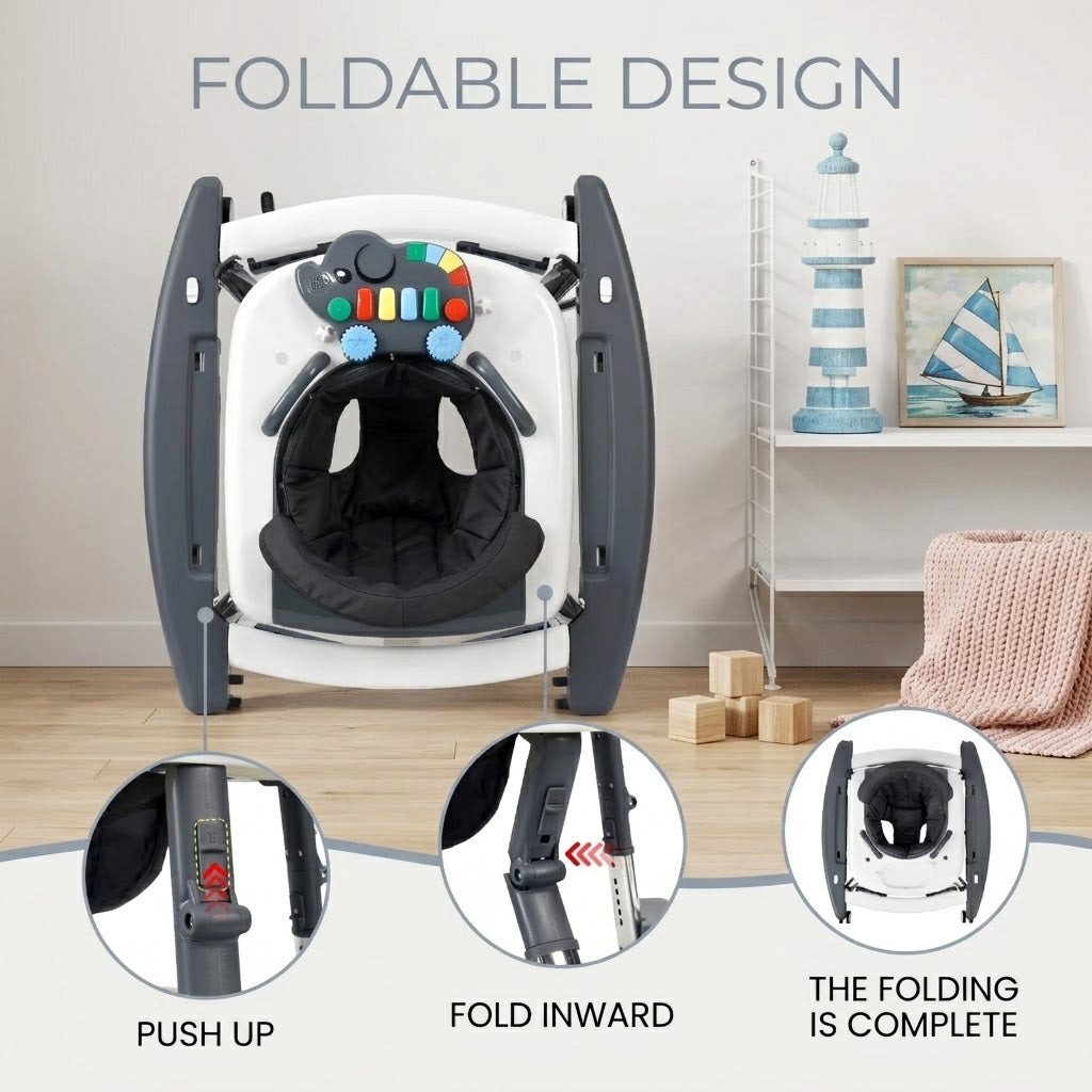 Baby Stroller 7-18Months Multifunctional Walkers