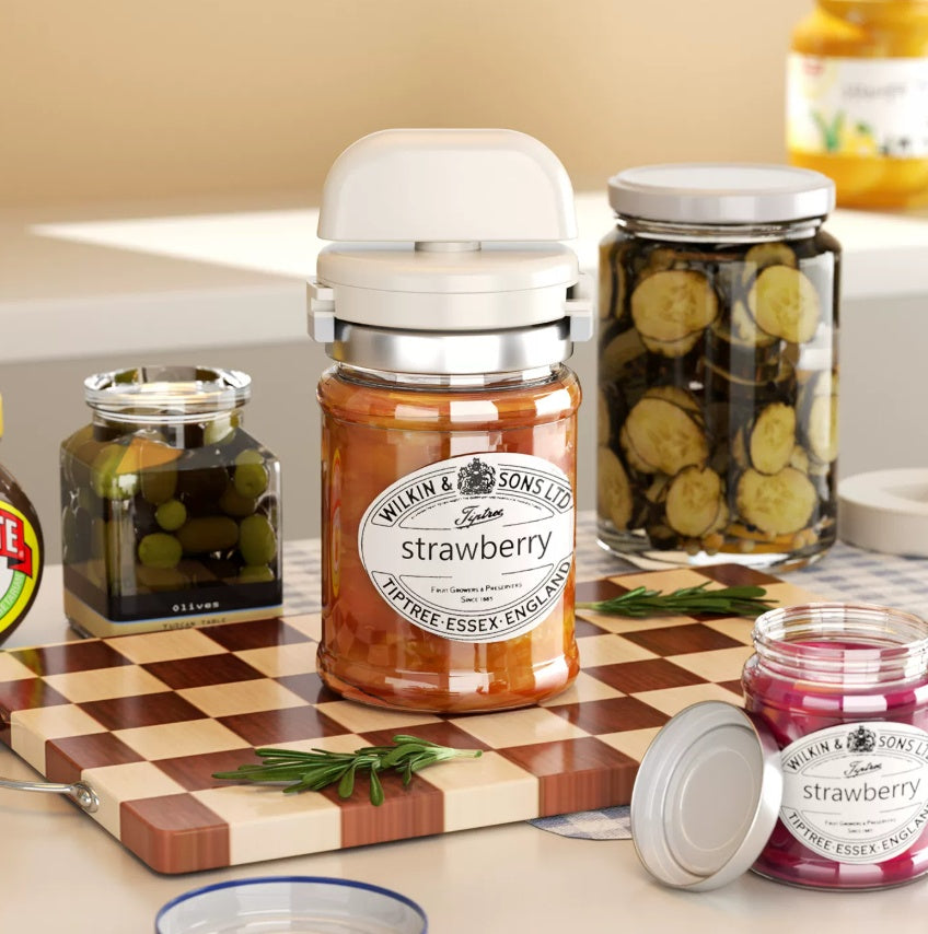 Grip-Free Magnetic Jar Opener