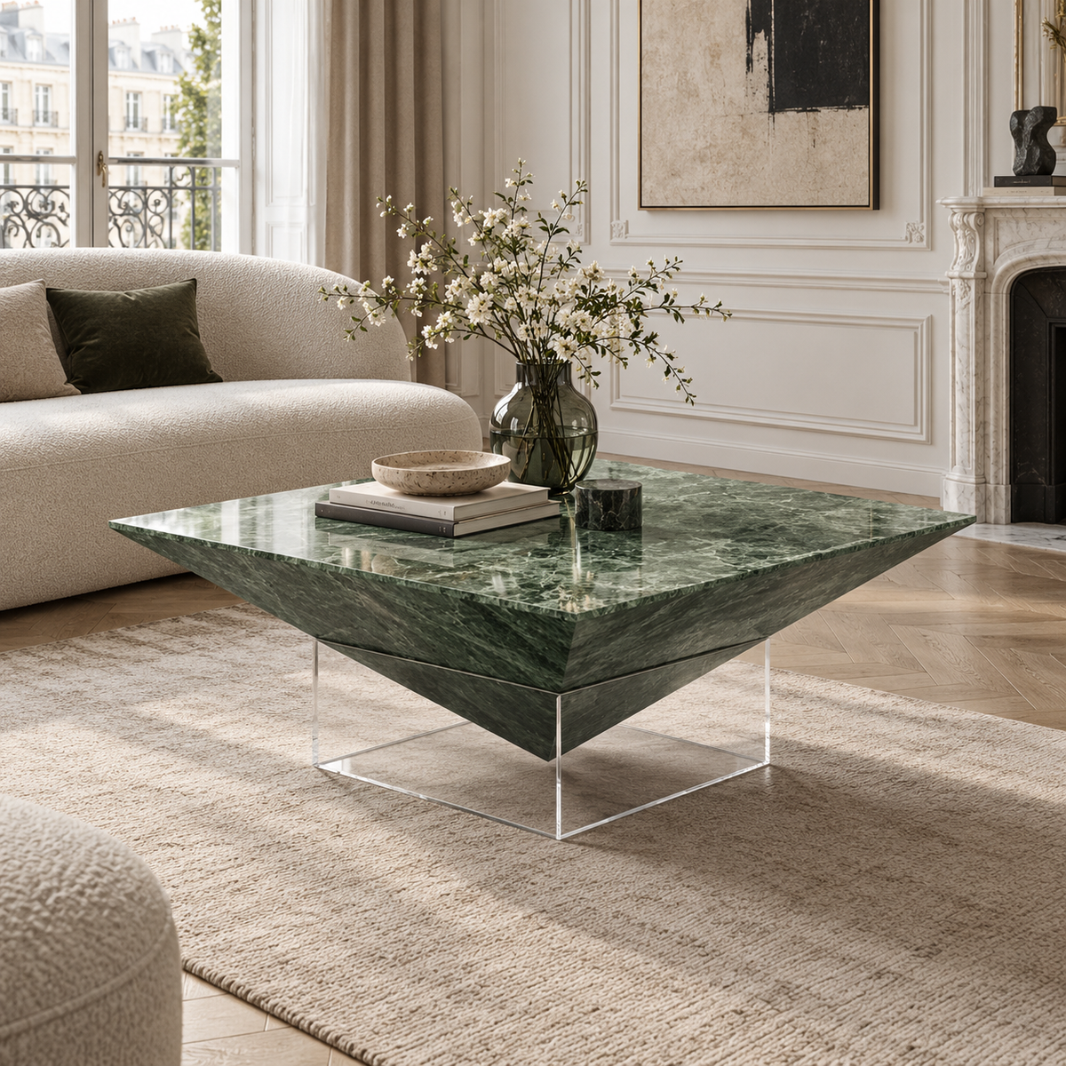 Inverted Pyramid Table