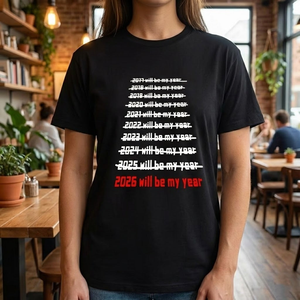2026 Will Be My Year Funny T-Shirt