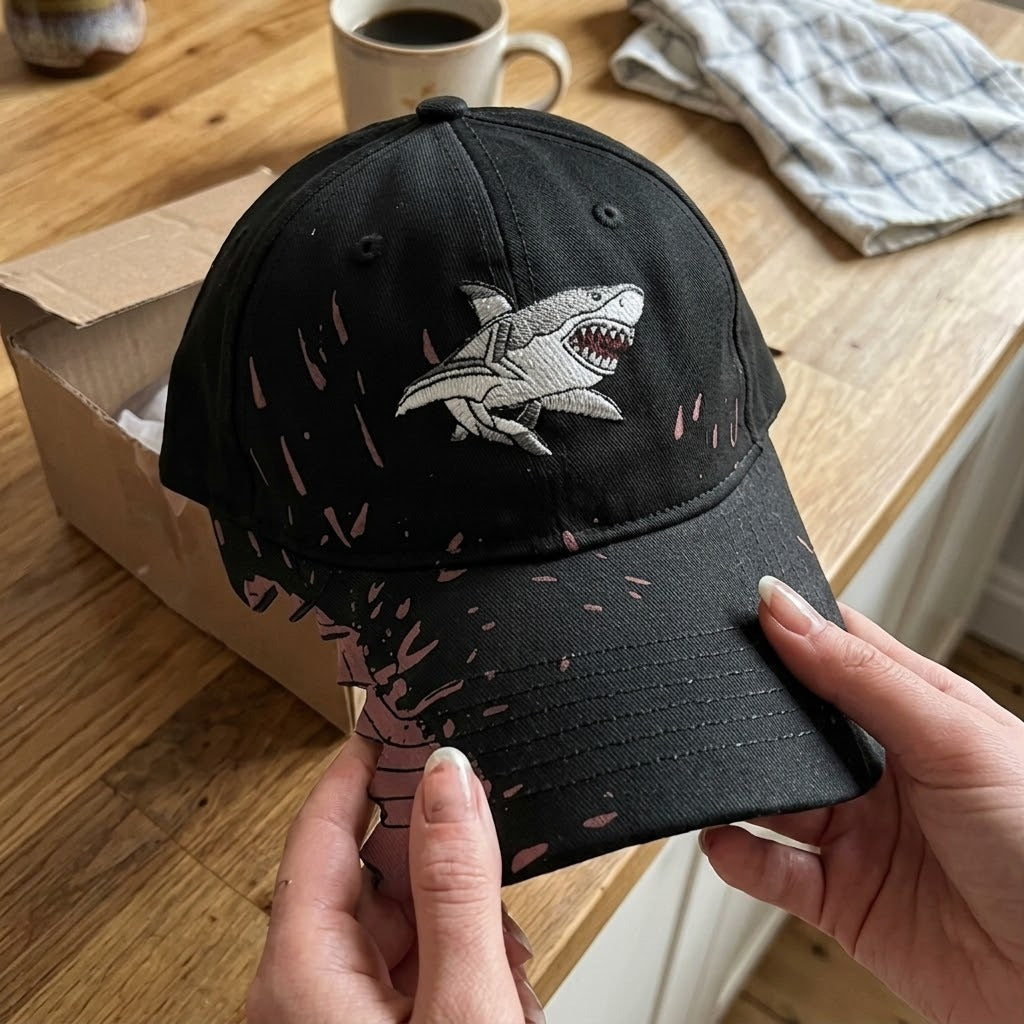 Shark Bite Baseball Cap