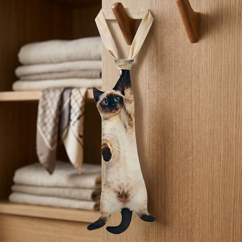 Cat Dress Code Tie