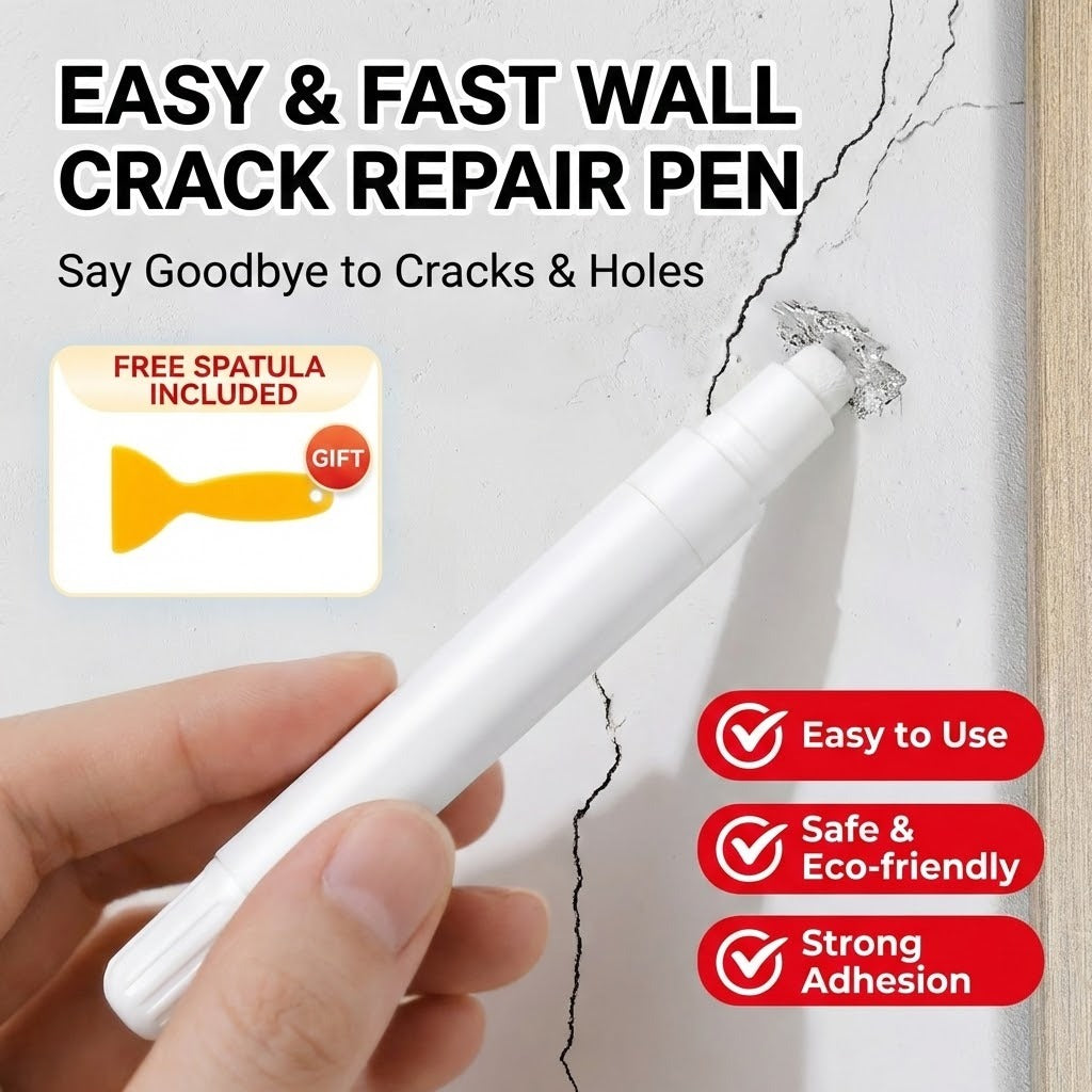 Easy & Fast Wall Crack Repair Pen