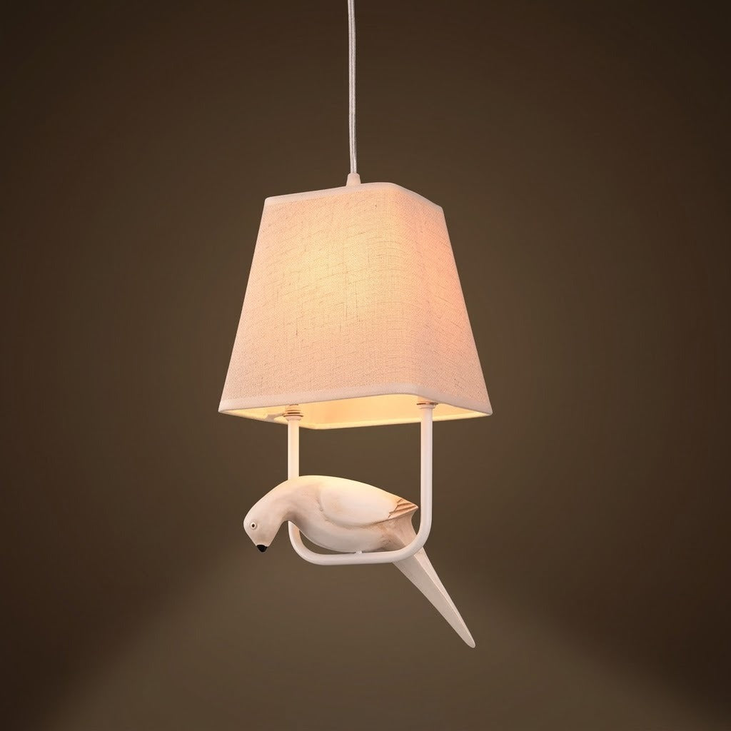 Resin Birds Pendant Retro Lights