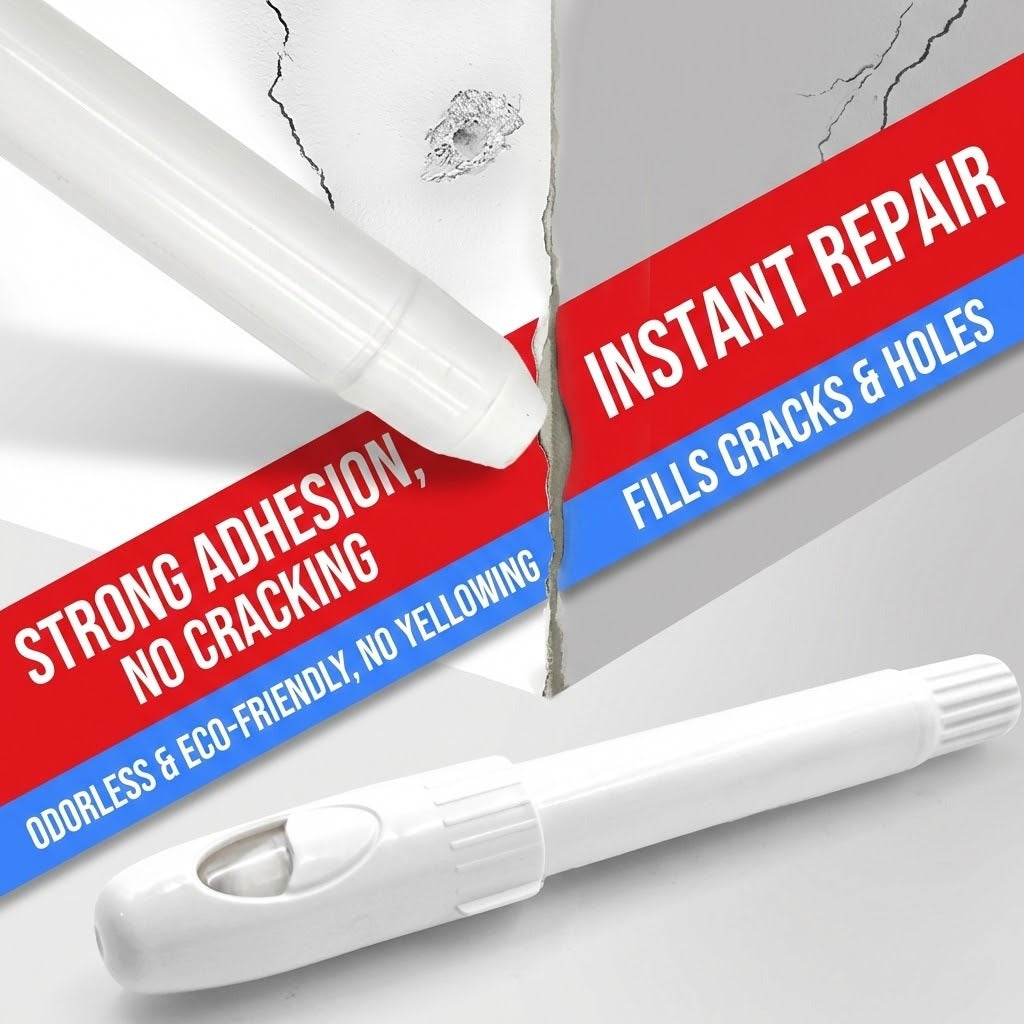 Easy & Fast Wall Crack Repair Pen
