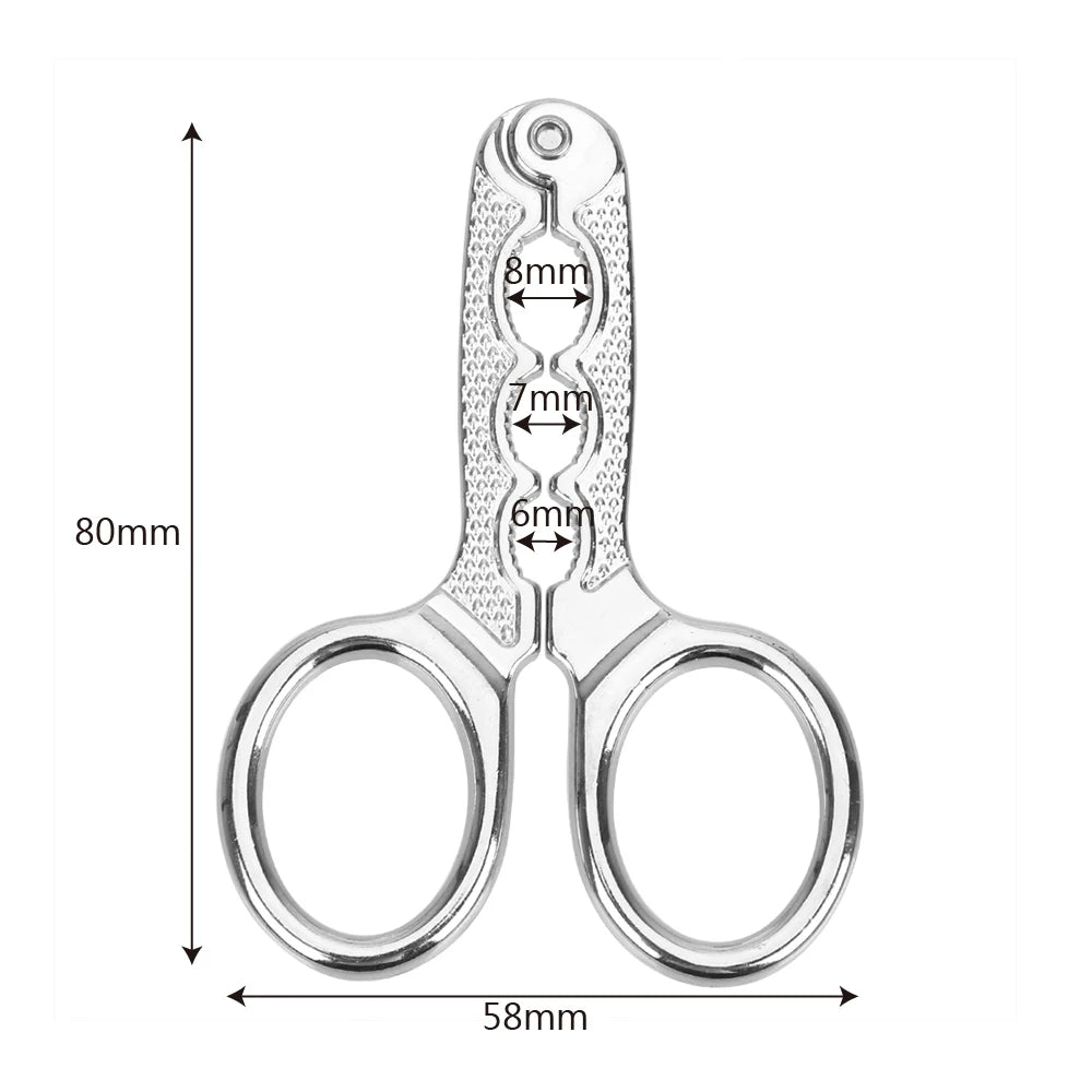Stainless Nut Seed Cracker Scissors