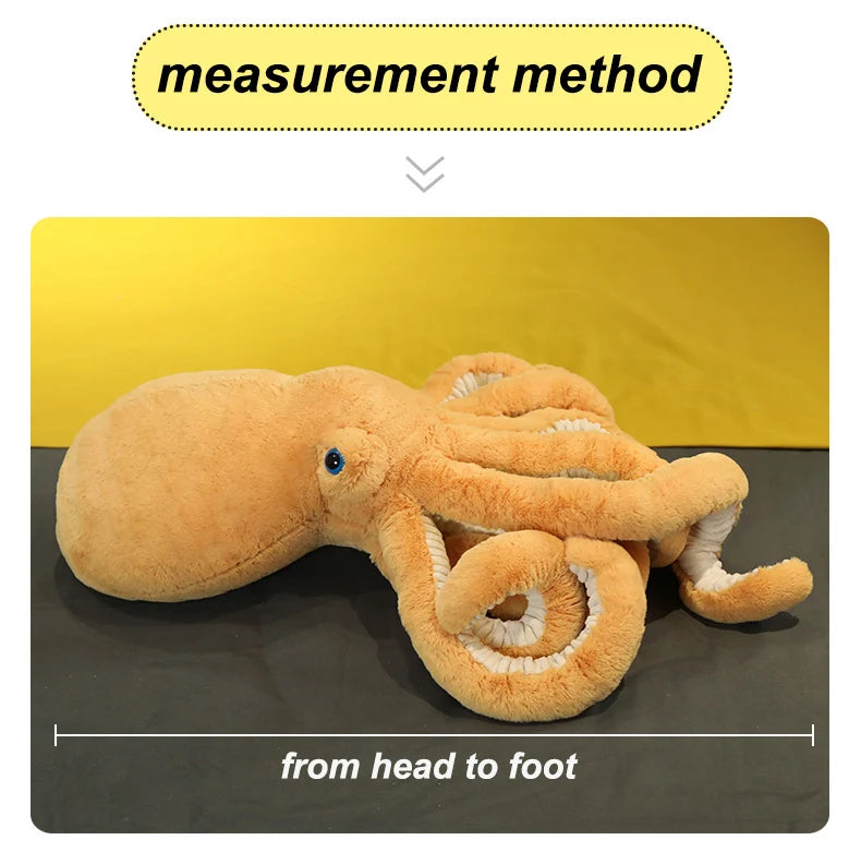 Lovely Soft Octopus Pillow Plush