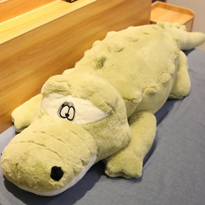 Jumbo Crocodile Stuffed Animal Pillow