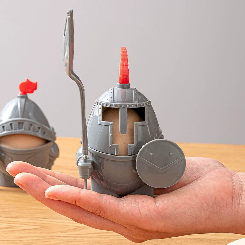 Medieval Knight Armor Egg Holder Set