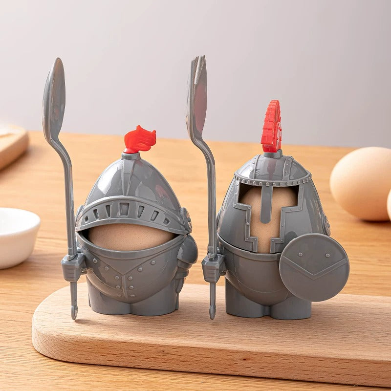 Medieval Knight Armor Egg Holder Set