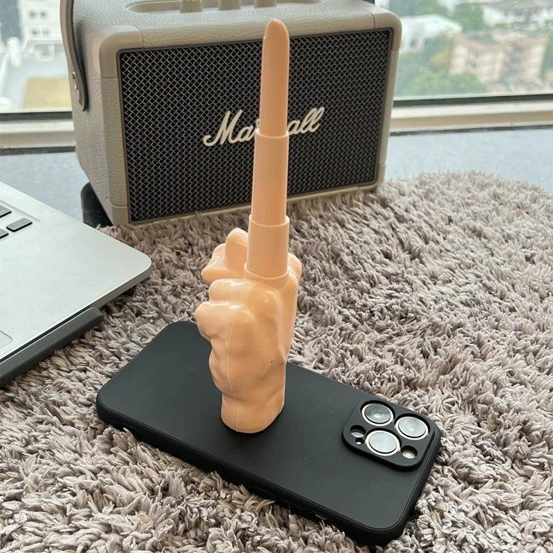 3D Middle Finger Collapsible iPhone Case
