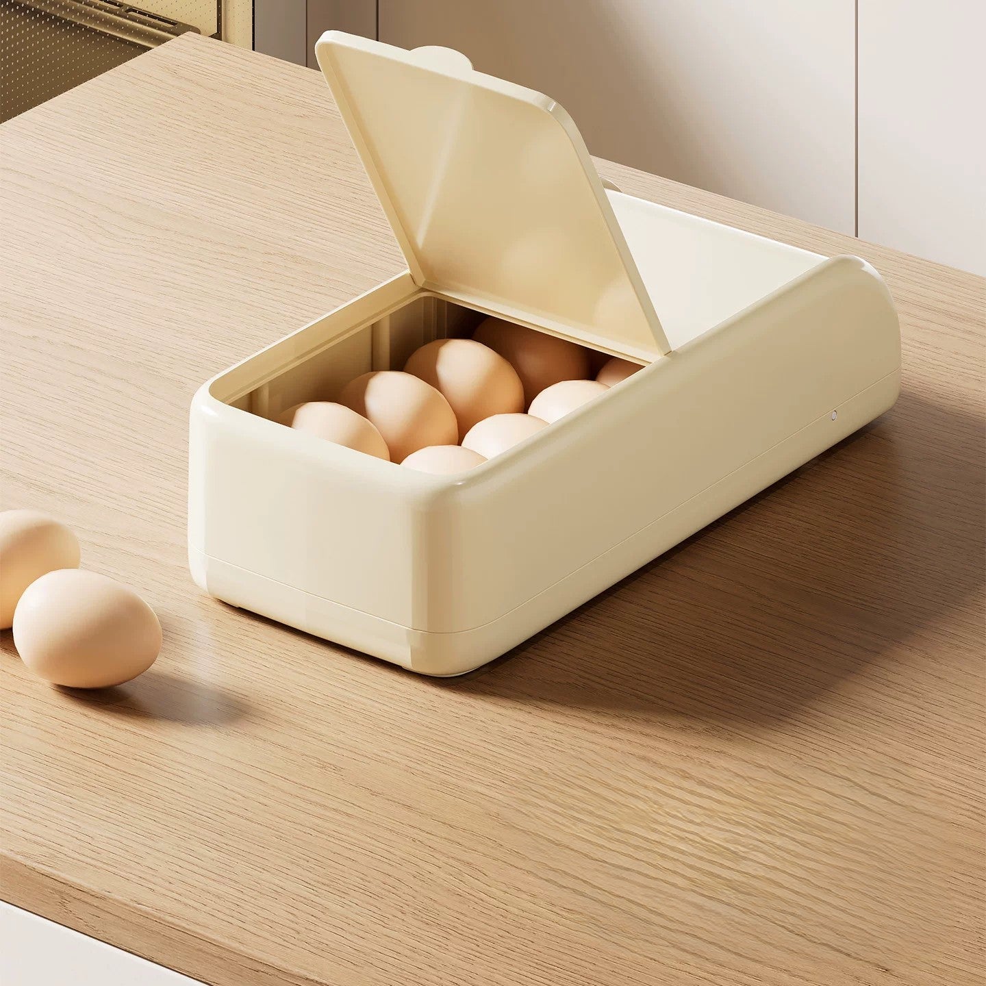 Fresh Stack Egg Storage Organizer Box