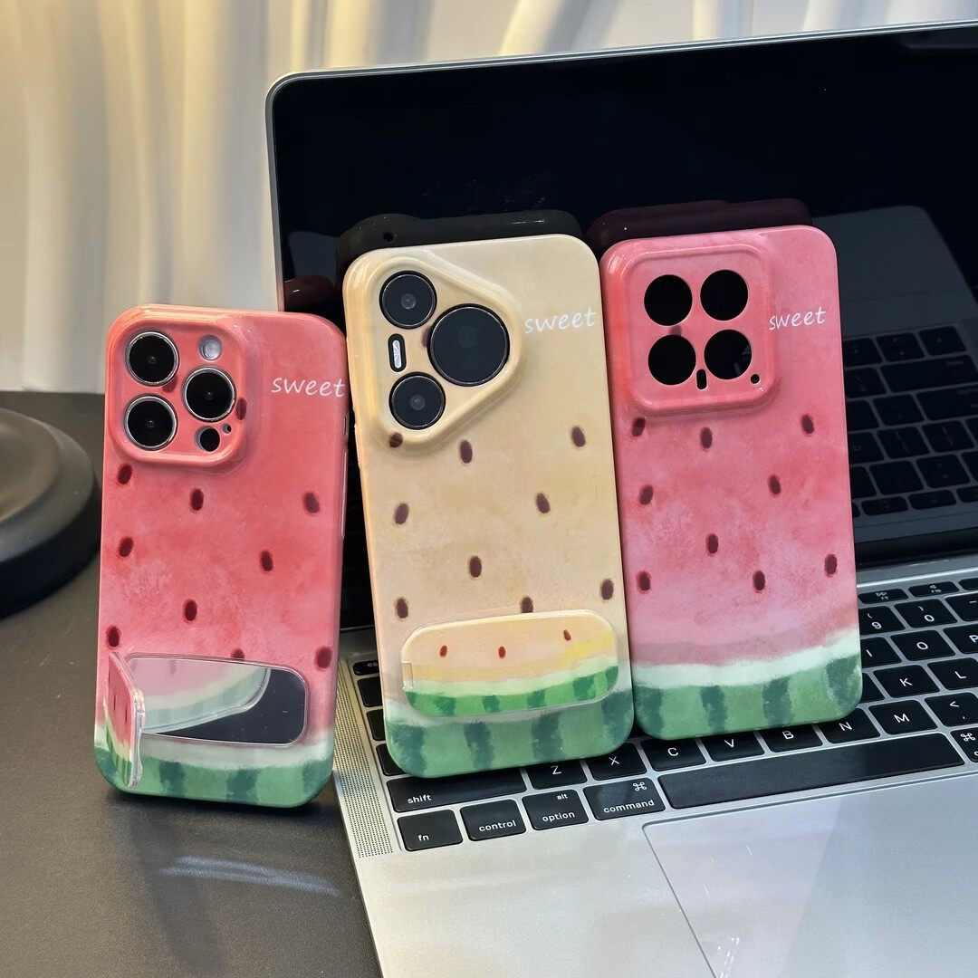 Juicy Shell Mirror Watermelon iPhone Case