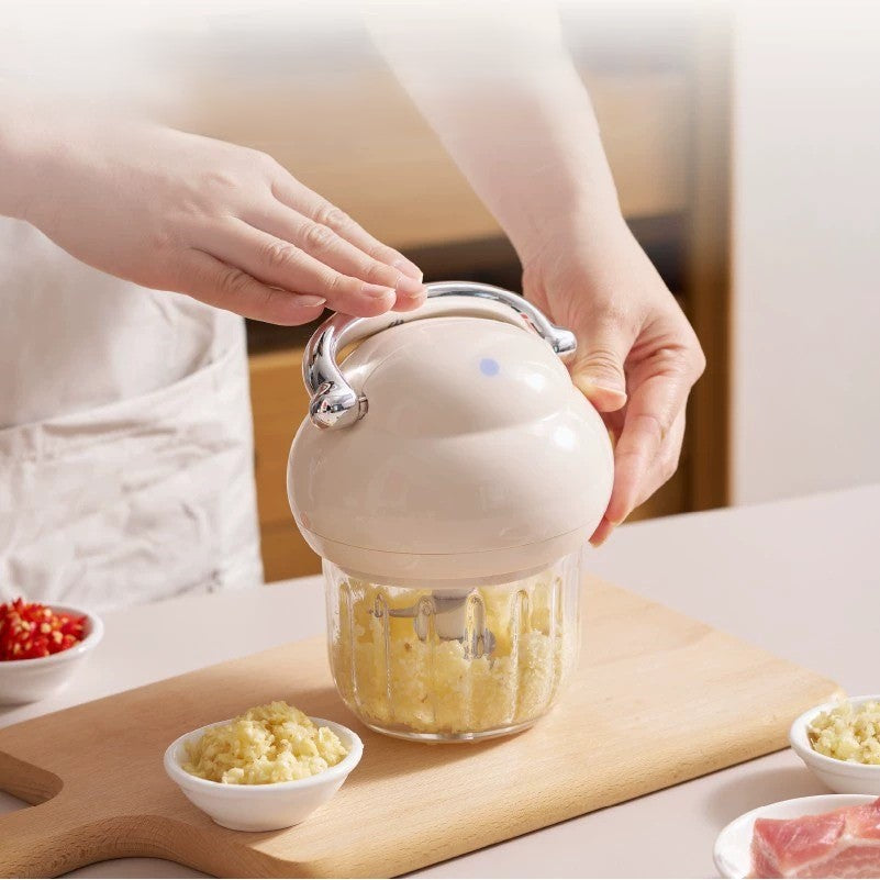 Mini Powerful High Power Cordless Garlic Grinder