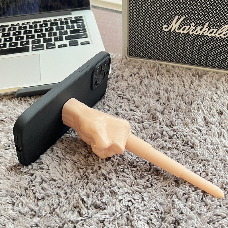 3D Middle Finger Collapsible iPhone Case