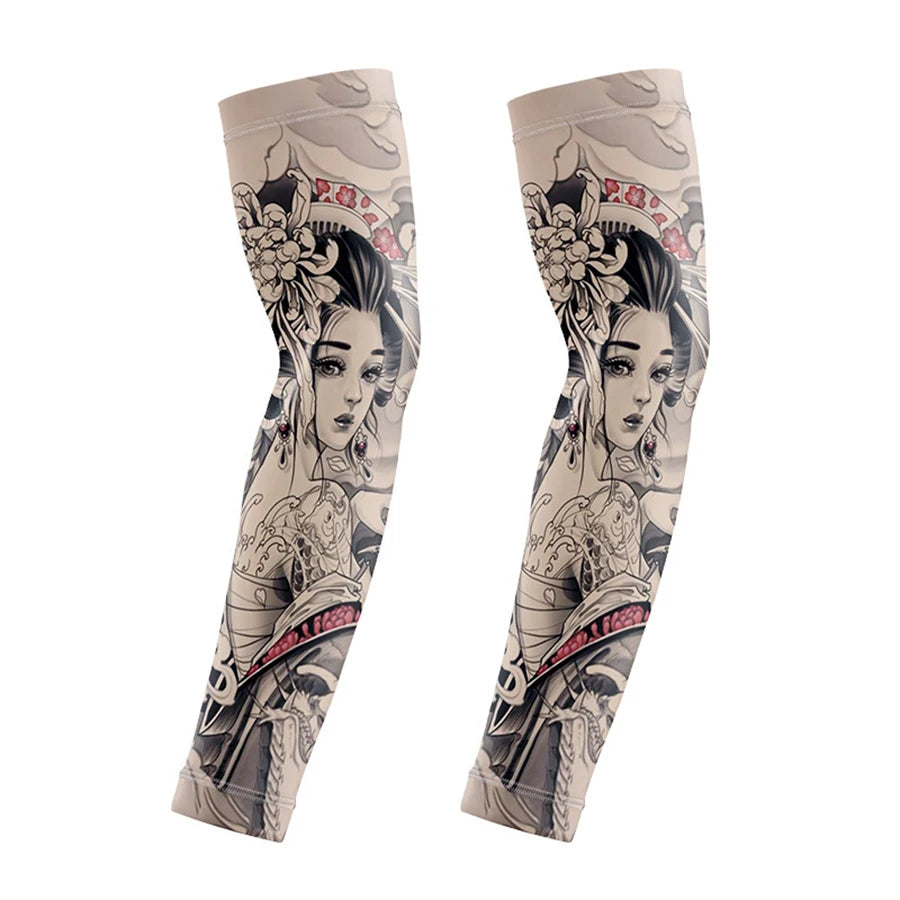 Wild Print Quick-Dry Cooling Arm Sleeves