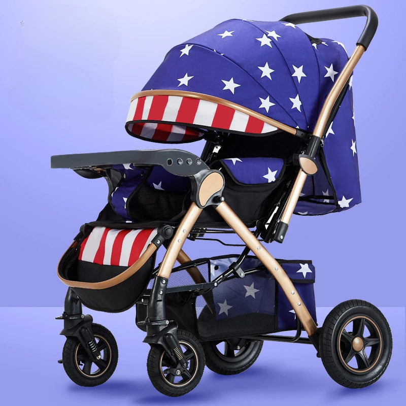 Loftcart Elevated Foldable City Baby Travel Stroller