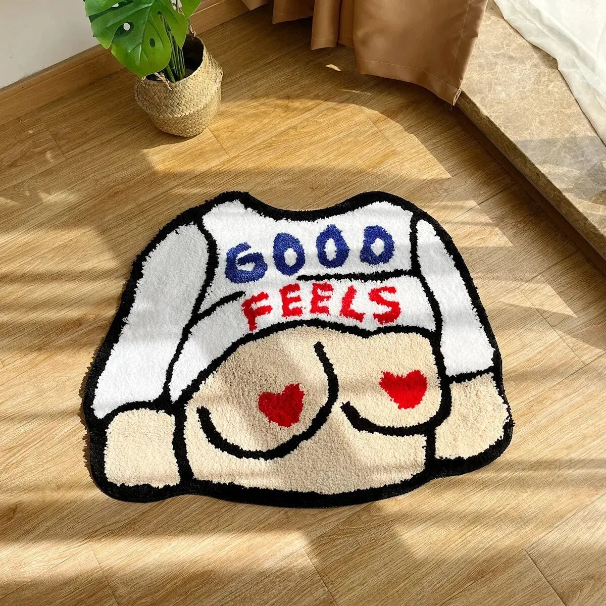 Good Feels Body Art Tufted Rug