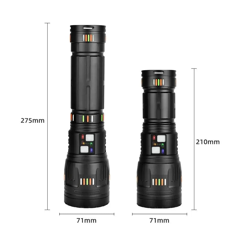 Long-Range Extreme Power Tactical Adventure Flashlight