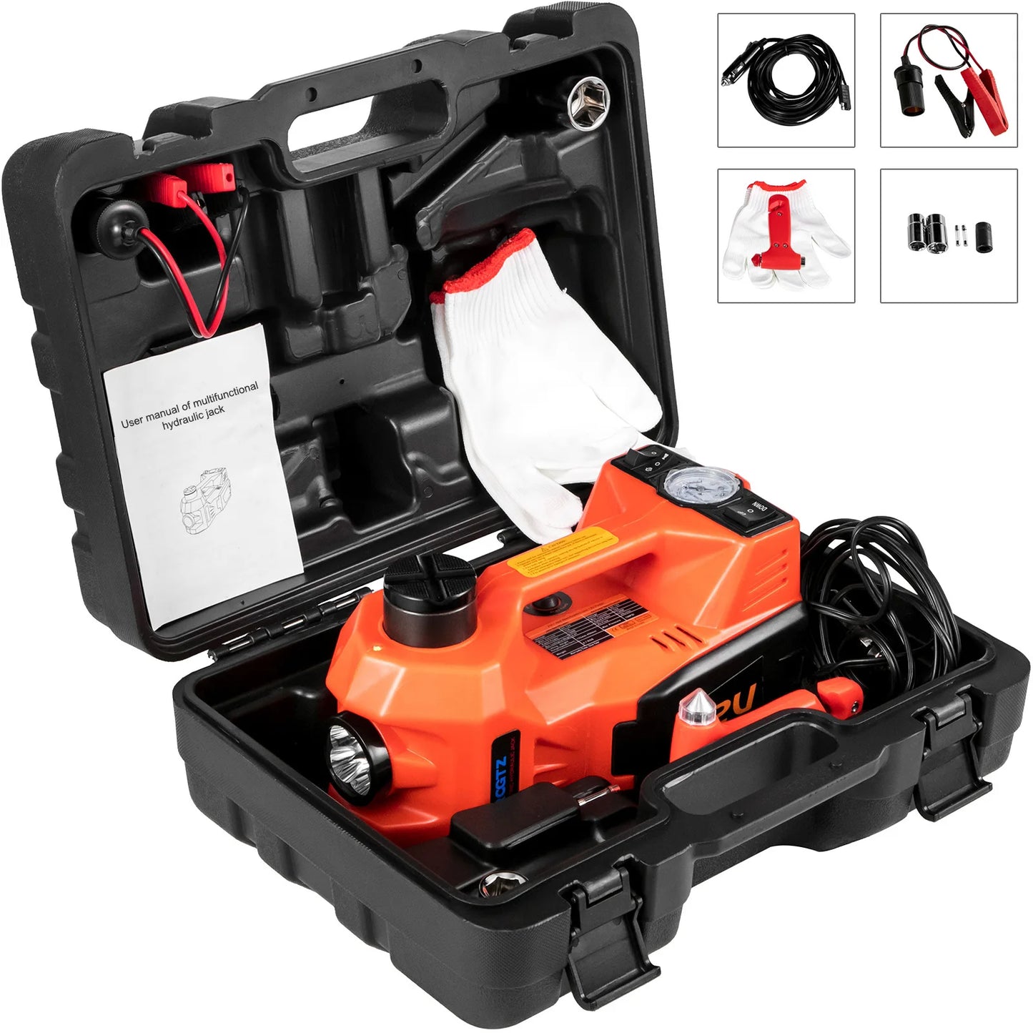Roadside Rescue 4in1 Electric Hydraulic Car Repair Toolset