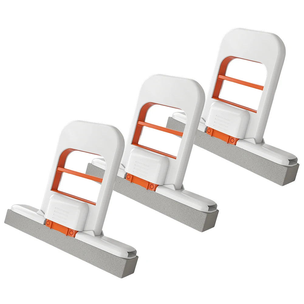 Scratch-Safe Compact Dual Texture Sponge Mop