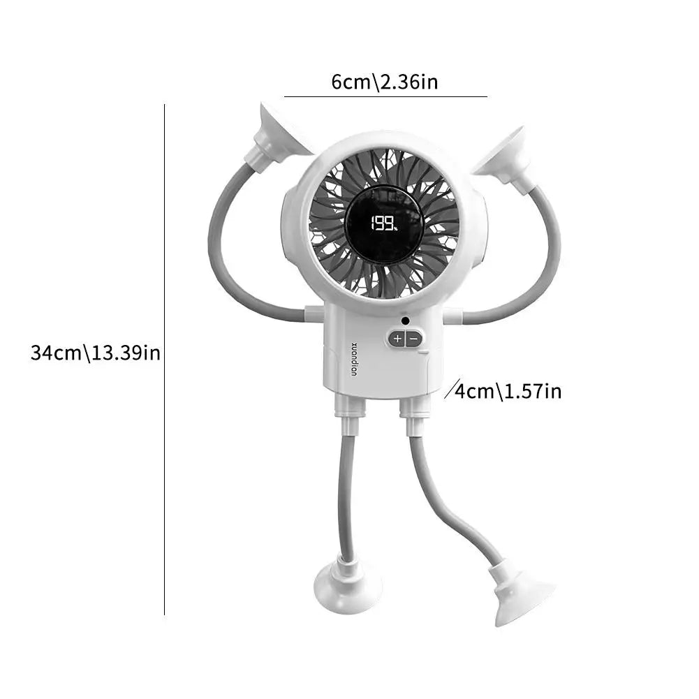 Flexible Arm Adjustable Powerful Cooling Fan