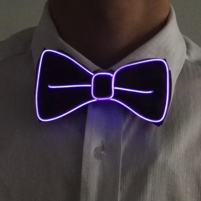 Neon Glow LED Party Tie