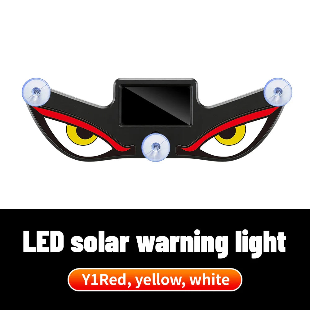 Predator Eye Solar LED Dynamic Car Warning Light