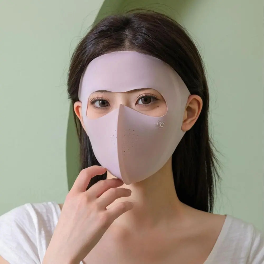 UV Shield Sun Protection Full Face Mask